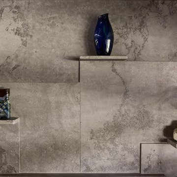 Marble Fireplace Accent Wall