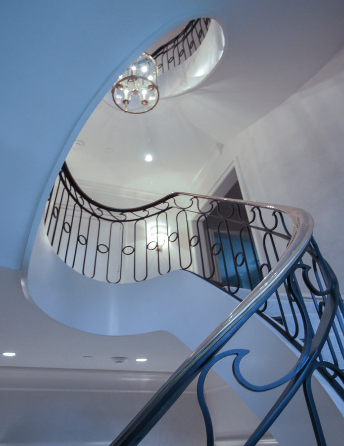 Sculptural/Elliptical Staircase Near Foreign Embassies in Wash. DC, 20008