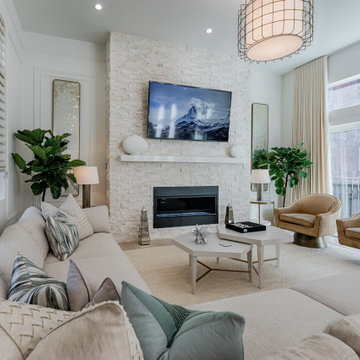Posh and Neutral Living Room