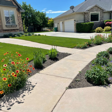Highland enhancement, xeriscape planting