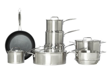 House of Fraser - Linea Capri stainless steel pan range