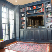 Built in bookcase