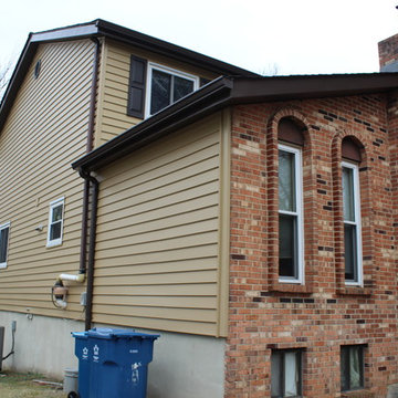 CertainTeed Siding& Trim & Royal Brown Gutter System