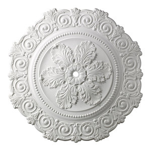 30 Inch Elk M1008wh Brookdale Ceiling Medallion White Finish