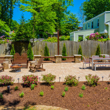 LARGE PAVER PATIO IN WESTHAMPTON