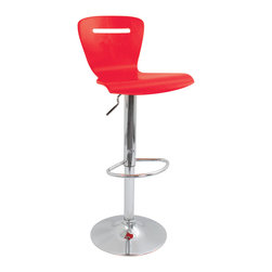 H2 Bar Stool - RED - Bar Stools And Counter Stools
