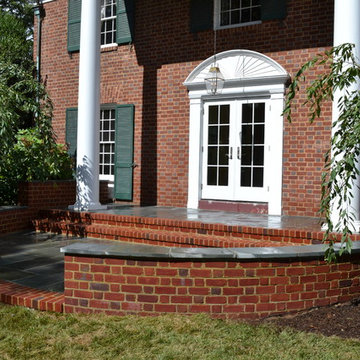 Brick and Flagstone Patio
