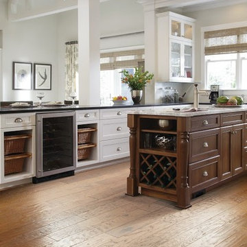 Adventure by Shaw - Distressed Hickory engineered hardwood