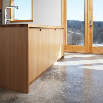 Rift cut oak kitchen