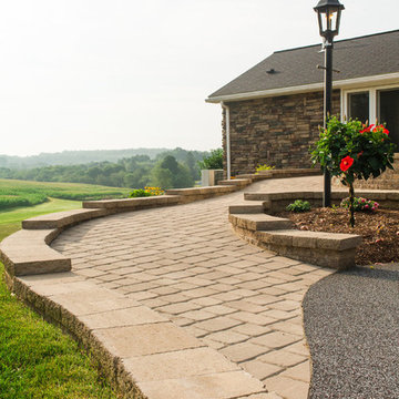 Indiana Residence: Raised Patio, Wheel Chair Accessible Ramp