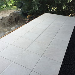 Second Story Stone Deck - Landscaping Stones And Pavers