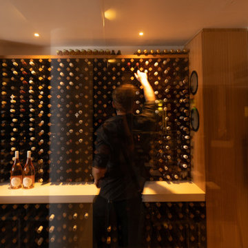 Climate Controlled Wine Cellar at Season Restaurant
