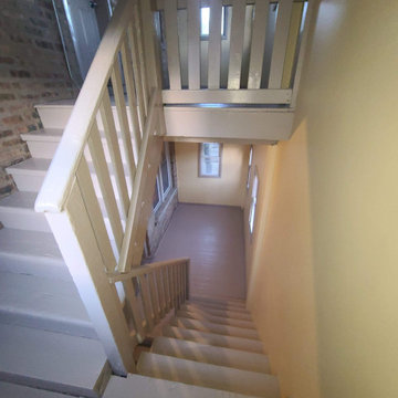 2 Flat Stairwell Water Damage Restoration