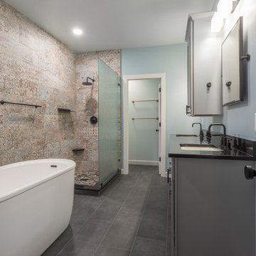 Modern Farmhouse Bathroom Remodel, Alexandria VA