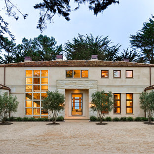 Modernes Haus mit Steinfassade in San Francisco