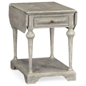 Elizabethan style greyed oak pembroke table