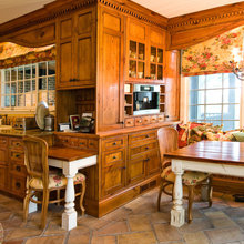 Wide Grout & Dark Unglazed Tile