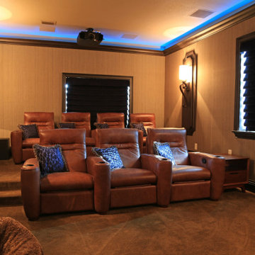 Dedicated Home Theater & Multipurpose Media Room – Ladera, Lutz