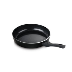 Mauviel M'STEEL Black Carbon Steel Crepe Pan With Iron Handle, 9.4-In, Mauviel USA