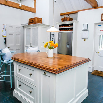 Kitchen Island and Larder Unit