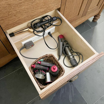 Bathroom Vanity In-Drawer Outlets