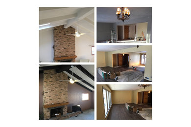 Family room - traditional family room idea in Chicago