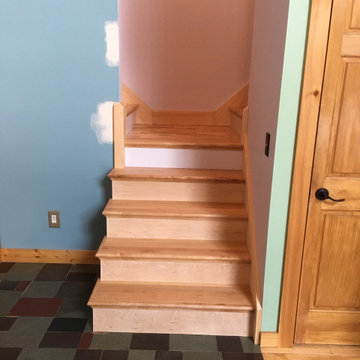 Interior staircase renovation