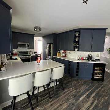 Stunning Kitchen Remodel Done With New Cabinets