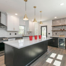 Kitchen Cabinet With Floating Shelves