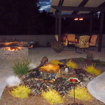 landscape lighting with led low voltage lighting