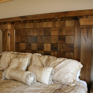 Rustic Bed Made From a Local Big Leaf Maple