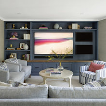 Family Room with tv