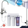 iSpring US31 Classic 3-Stage Under Sink Water Filtration System, Tankless