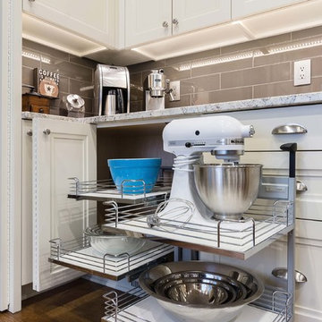 Spacious Kitchen Revamp with Lots of Functional Accessories