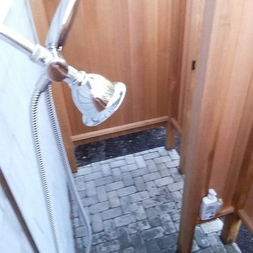 Outdoor shower