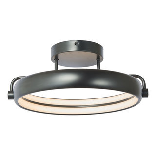 Rave LED Flushmount in Matte Black - Modern - Flush-mount Ceiling ...