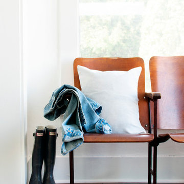 My Houzz: Soothing Blues and Organic Style in a 1912 Fixer-Upper
