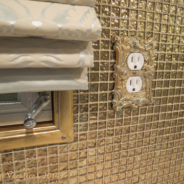 Marie Antoinette style vintage trailer restoration