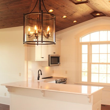 Welsh historic reproduction kitchen porch