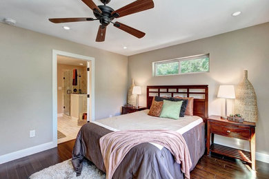 Bedroom - traditional bedroom idea in Austin