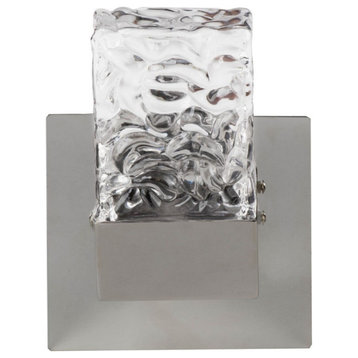 Finesse Decor Crystal Vanity Light, 1 Light