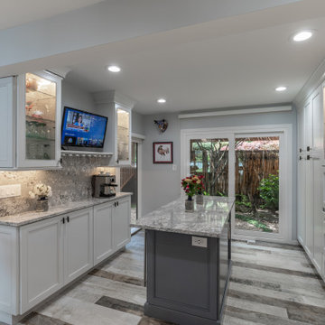 Galley Kitchen Transformed into Gem of the House in Reston VA