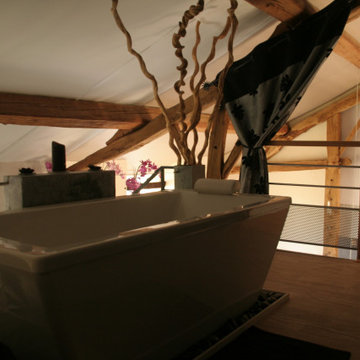 Maison de pierre avec dépendance