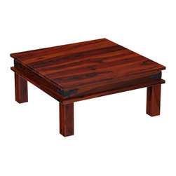 Sierra Living Concepts - Altamont Traditional Style Solid Wood Coffee Table Set - Coffee Table Sets