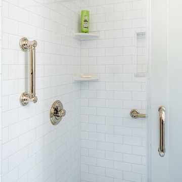 Universal Design Bath, Craftsman Style