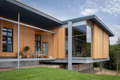 Photo of a modern home in Cornwall.
