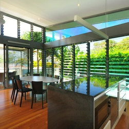 Civic Steel Residential Home, Noosaville, QLD - Windows