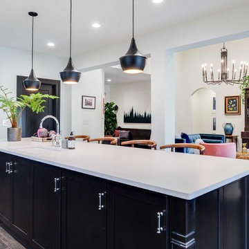 Tudor Style With Hints of Tropical Colorful Allure