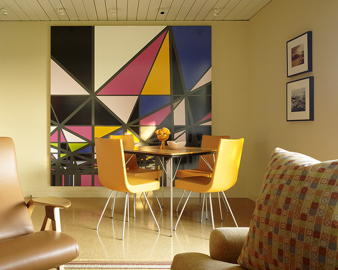 Midcentury Dining Room by Gary Hutton Design