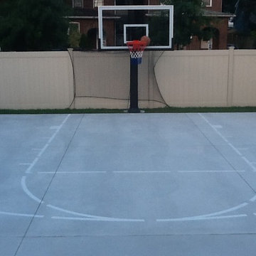 Jose P's Pro Dunk Platinum Basketball System on a 28x32 in Staten Island, NY